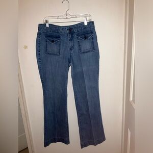 Style & Co. Women's Flare Jeans in Denim Blue